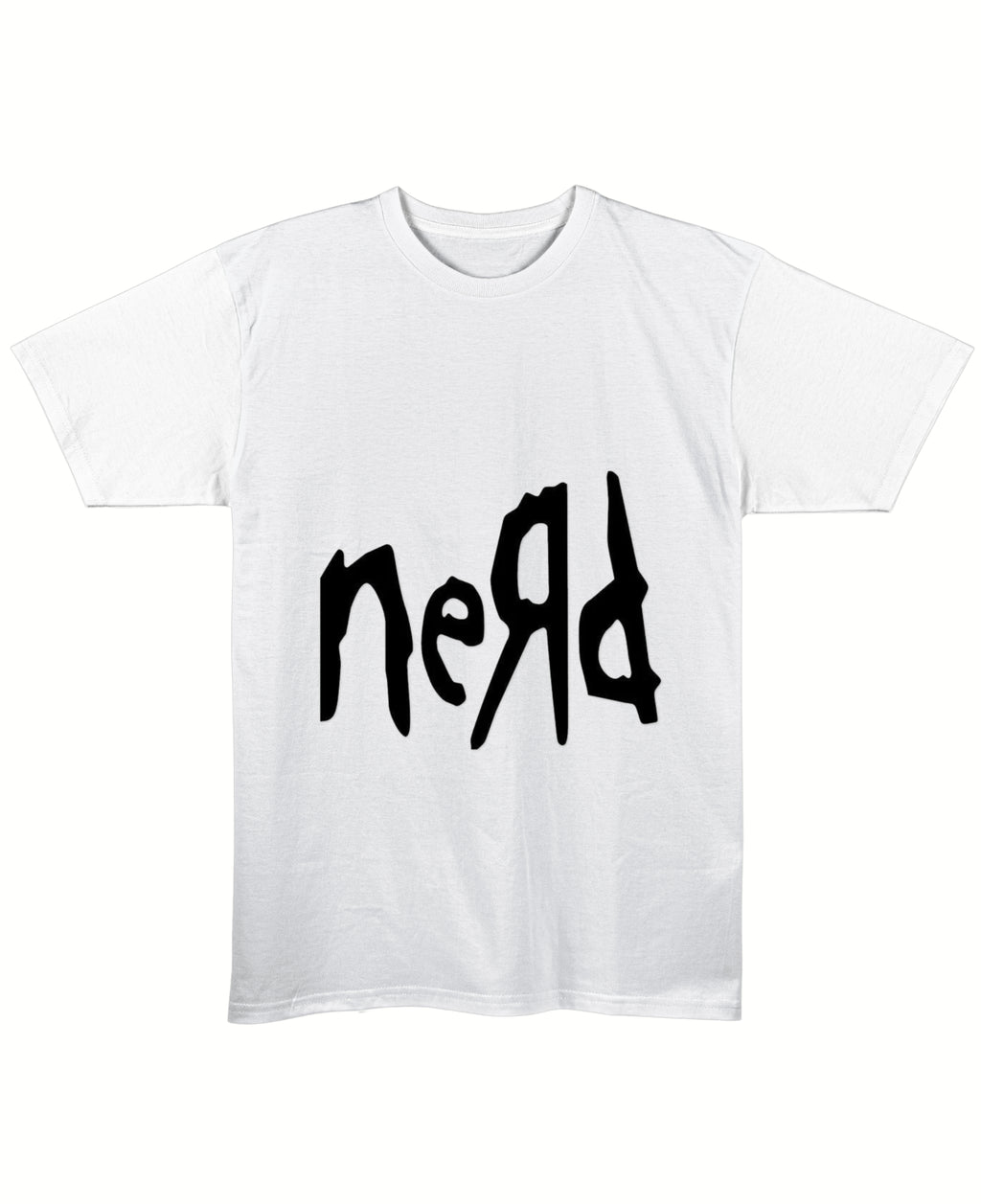 White Regular Fit T-shirt Front Design